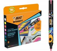 Bic Intensity Acrylic Markers Set X8 Water-Resistant Ink Ink Variables