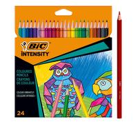 BIC Intensity colored pencils, triangular crayons, colored pencils for painting