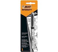 BIC Intensity Marqueur Permanent Pointe Ultra-Fine - Noir, Blister de 1