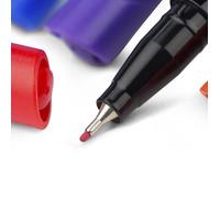 Bic Intensity Stylos Feutres Pointe Fine -0.8 Mm- - Couleurs Assorties Rainbow. Blister De 6