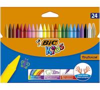 Bic Kids Colle À Paillettes - Couleurs Métallisées Assorties, Blister De 6