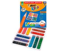 BIC KIDS Crayons de couleur Evolution ecolutions 144 pcs