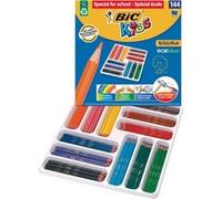 BIC Crayons de couleur KIDS Evolution ECOlutions – 12 couleurs – Class Pack de 144
