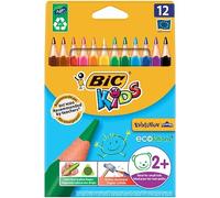 BIC KIDS Crayons de couleur triangulaires Evolution Triangle