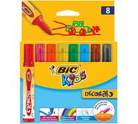 BIC KIDS Feutre Decoralo, étui en carton de 8