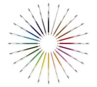 BIC Kids Evolution Illusion Lot de 24 crayons de couleurs effaçables