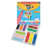 [887839] BIC Class Pack 96 feutres KIDS VISACOLOR XL Pte large Bloquée 12 Cou...