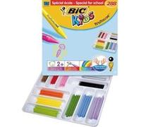 BIC Kids Plastidecor Pack de 288 Craies de coloriage