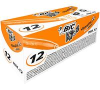 BIC Kids VisaColor Boîte de 12 Feutres de Coloriage XL Orange