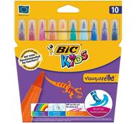 BIC Kids Visaquarelle 10 Feutres de Coloriage