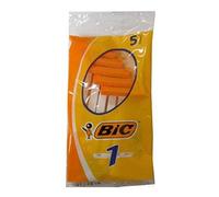 BIC Lot de 10 Pochettes x 5 Rasoirs N°1-1 lame Peaux Normales