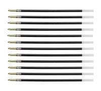 BIC Lot de 12 Recharges pour Stylo bille 4 COLOURS pointe moyenne 1 mm Bleue