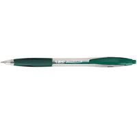 BIC Lot de 12 Stylos bille Rétractable ATLANTIS CLASSIC pointe moyenne 1 mm Vert