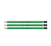 Bic Lot De 3 Crayons Papier Graphite Hexagonal Criterium 550 Mine 4b