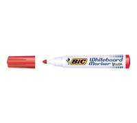Bic Lot de 3 Marqueurs tableaux blancs "Velleda" 1701 Pte ogive Rouge