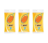 Bic Lot De 3 Pochettes De 5 (Bic 1) Sensitive Rasoir Homme - 1 Lame - Peaux Sensibles