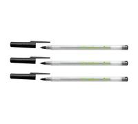 BIC Stylo à bille ECOlutions Round Stic, noir Noir