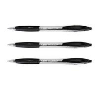 Bic Stylo bille Rétractable ATLANTIS CLASSIC Pte Moy. 1 mm Noir