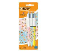 BIC Lot de 3 stylos de la marque modèle Penna 4 couleurs 503771