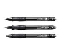 BIC Stylo à encre gel Gelocity, noir Noir