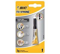 Colle instantanée - BIC - Fix Strong - 3 g - Puissante - Résistante - Multi-supports