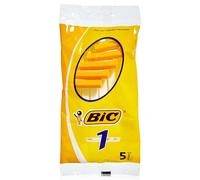 BIC Lot de 5 rasoirs jetables classiques 1 lame