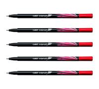 Stylo feutre intensity écriture fine - pointe 0. 4 mm rouge - rouge - bic G