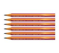 BIC Lot de 6 Crayons Graphite KIDS BEGINNER EVOLUTION mine HB Ø 4mm ROSE