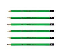 BIC Crayon graphite Critérium 550 – Mine 5B – Bois hexagonal – Tête trempée