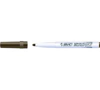 Bic Lot De 6 Marqueurs Tableaux Blancs 1741 Velleda Medium Noir