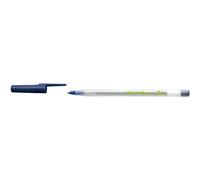 BIC Lot de 6 Stylos à bille ECOlutions Round Stic, bleu