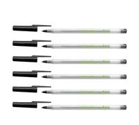 BIC Stylo à bille ECOlutions Round Stic, noir Noir