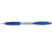 BIC Lot de 6 Stylos bille Rétractable ATLANTIS CLASSIC Pte Moy. 1 mm Bleu