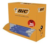 bic bic stylo à bille rétractable m10 clic, value pack, bleu noir Bleu G