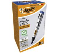BIC marking 2300 marqueur permanent (Bleu, Bleu, en Plastique, Ciseau)