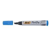 BIC Marking 2300 Marqueur permanent Ciseau Bleu 12 pièce(s)