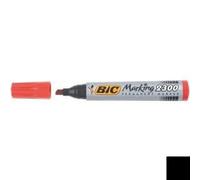 BIC Marking 2300 - Marqueur - permanent - rouge - encre à base d'alcool - 3.1-5.3 mm - paquet de 12