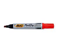 BIC Marking 2300 marqueur permanent Rouge pointe émoussée 12 pièce(s)