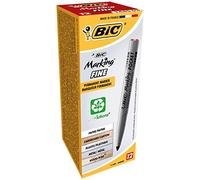 BIC Marking Fine ECOlutions Marqueur permanent pointe ogive fine - Rouge