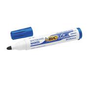 BIC Velleda 1701 ECOlutions Feutre pour Tableau Blanc Effaçables à Sec à Pointe Conique Large - Marqueur bleu