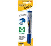 Bic - Marqueur Velleda 1701 - Blister de Feutre Effaçable à sec - Bleu