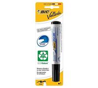 Bic - Marqueur Velleda 1701 - Blister de Feutre Effaçable à sec - Noir