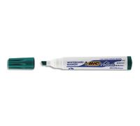 BIC Marqueur Velleda 1701 ECOlutions effaçable à sec tableau blanc.Pointe biseautée moyenne.Coloris vert