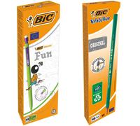 BIC Matic Fun Porte-Mines 0,7 mm HB - Couleurs Assorties, Boîte de 12 1 unité (L