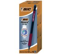 BIC Matic Grip Porte-mines pointe moyenne 0,7 mm HB corps noir