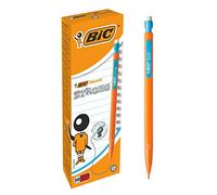 BIC Porte-mines Matic Strong 0,9 mm HB pour école et bureau, Couleurs assorties, Boîte de 12