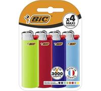BIC Maxi Briquets à pierre 4 briquets