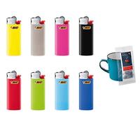 Bic Mini J25 Briquet avec pierre d'allumage (50 pièces)