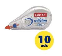 BIC Mini Pocket Mouse Tape Corrector 932564 - Set compact de 10 pièces