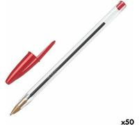 Bic original cristal biros boîte rouge -50u-